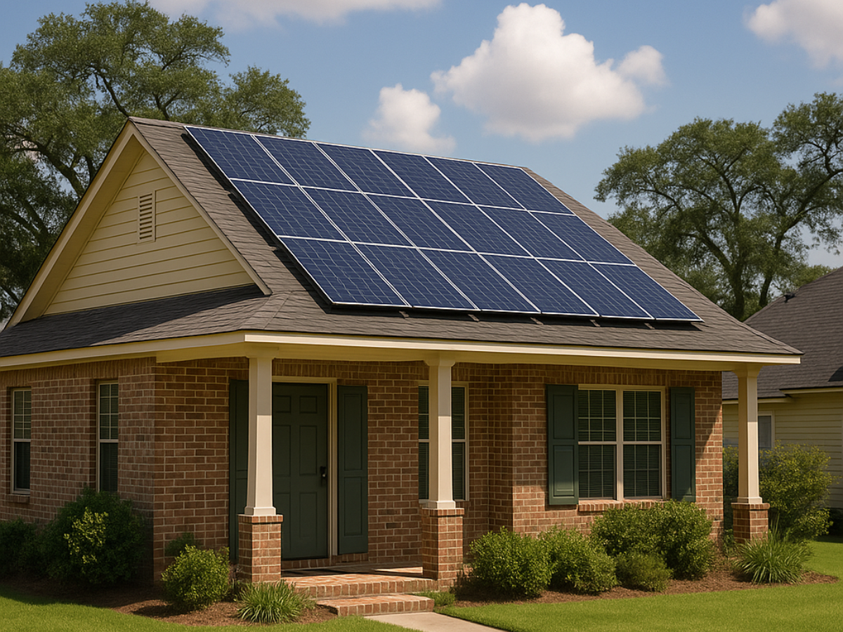 Curated visual reference: Picture Idea: Groundup Solar Electrical 1 Louisiana Solar Installer